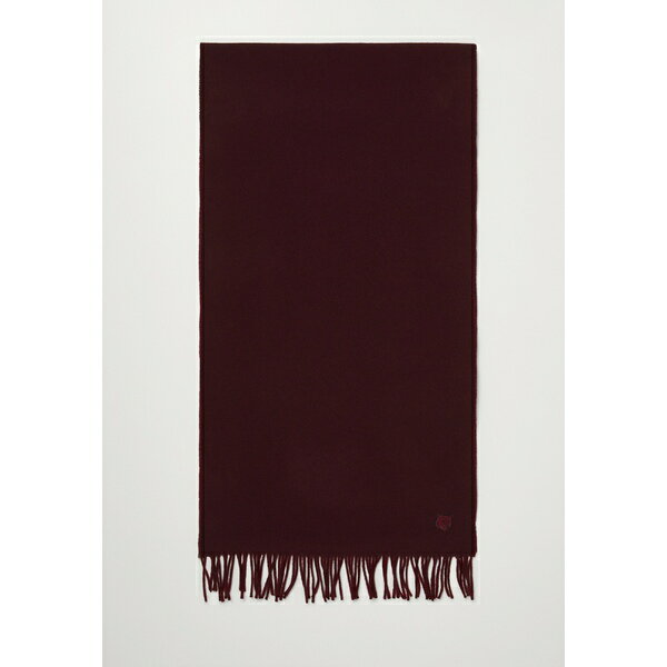 メゾン キツネ レディース マフラー・ストール・スカーフ アクセサリー BOLD FOX HEAD DOUBLE FACE SCARF UNISEX - Scarf - redstar