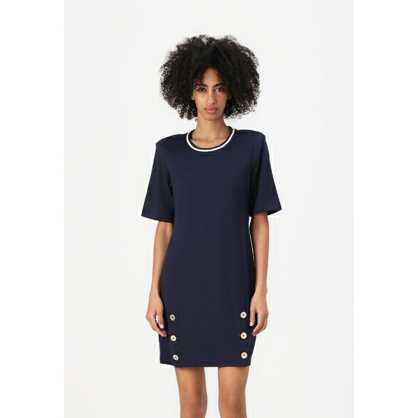 リュージョー レディース ワンピース トップス ABITO UNITA - Jersey dress - nuit noir