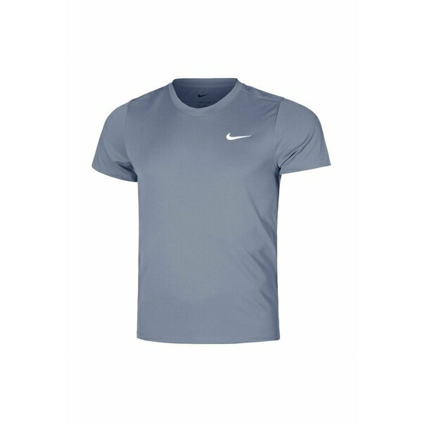 ナイキ メンズ バスケットボール スポーツ NIKECOURT DRY VICTORY TOP - Sports T-shirt - ashen slate white