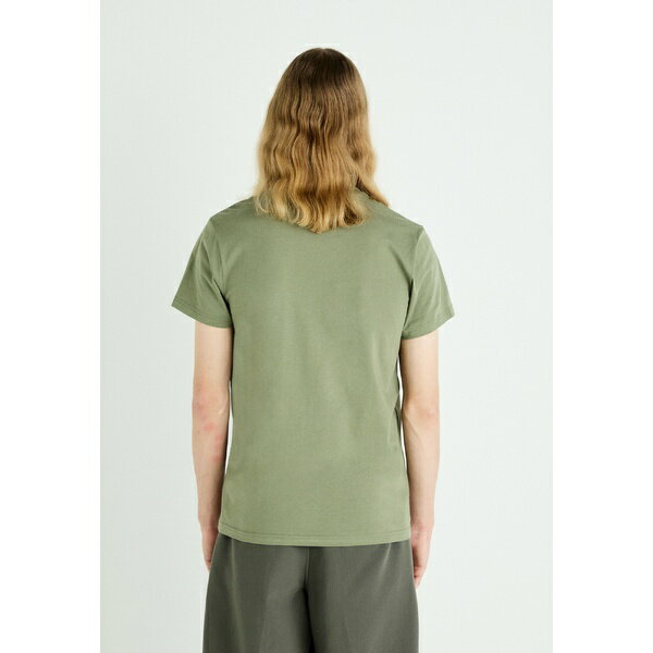 リー メンズ サンダル シューズ CREW 2 PACK - Basic T-shirt - orion blue/mercantile green