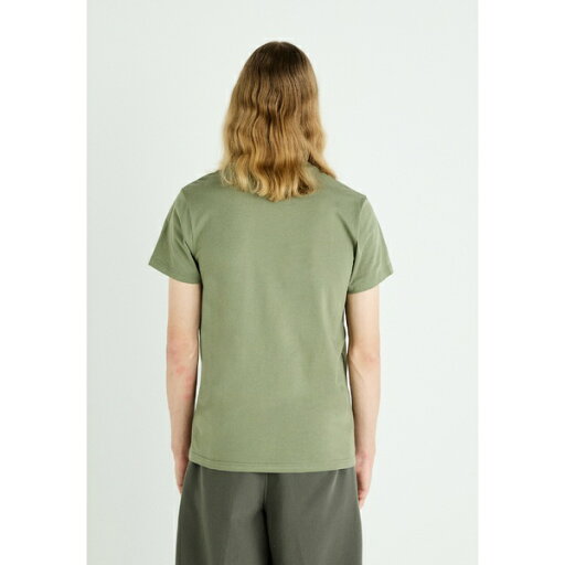 リー メンズ サンダル シューズ CREW 2 PACK - Basic T-shirt - orion blue/mercantile green