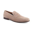バースリー メンズ スリッポン・ローファー シューズ Men's Baldwinn Suede Penny Loafer, Exclusively at Mac...
