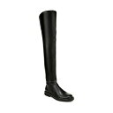フランコサルト レディース ブーツ シューズ Women's Angeli Over the Knee Boots Black Faux Leather
