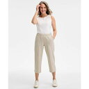 スタイルアンドコー レディース カジュアルパンツ ボトムス Women's Mid-Rise Pull-On Capri Pants, Exclusively at Macy's Stone Wall