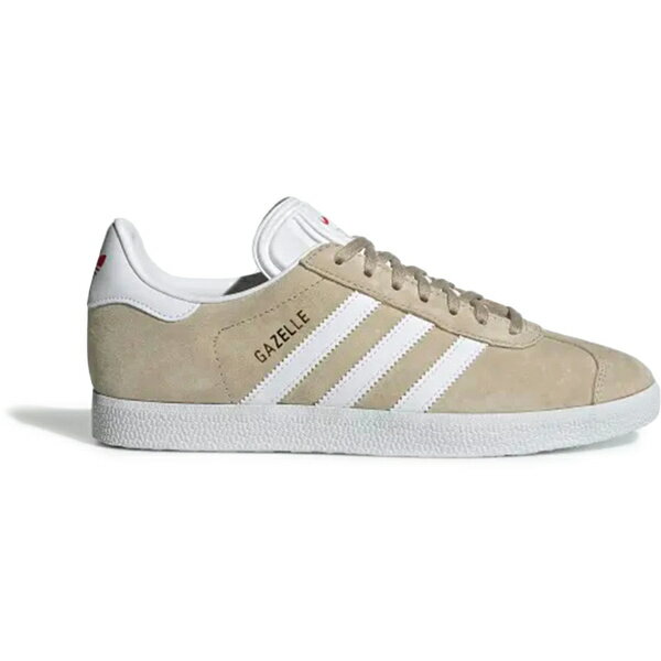 adidas アディダス レディース スニーカー 【adidas Gazelle Savanna Cloud White Glory Red (Women's)】 サイズ US_5(22.0cm) Savanna/Cloud White/Glory Red(4)