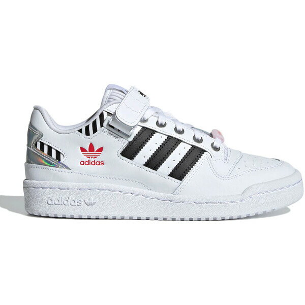 adidas アディダス レディース スニーカー 【adidas Forum Low I Love Dance (Women's)】 サイズ US_7.5(24.5cm) Cloud White/Core Black-True Pink
