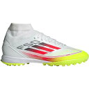 adidas アディダス レディース スニーカー 【adidas F50 League Mid-Cut TF Solar Pack (Women's)】 サイズ US_W_12 Cloud White/Lucid Red/Solar Yellow(4)