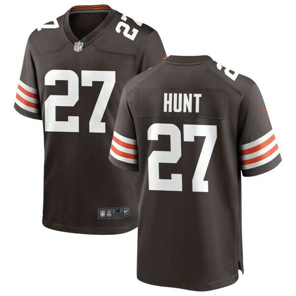 ʥ  ˥ե ȥåץ Nike Cleveland Browns Custom Game Jersey Brown