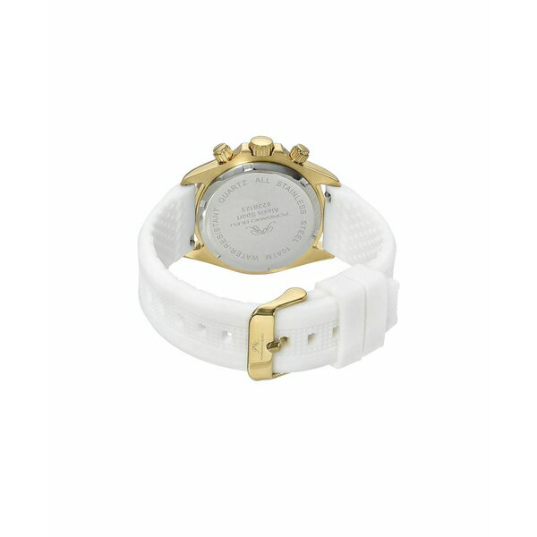 ポルサモンブリュー レディース 腕時計 アクセサリー Women 039 s Alexis Sport Silicone Strap Watch923BALR White