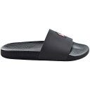 Polo Ralph Lauren ラルフローレン メンズ スニーカー 【Polo Ralph Lauren Signature Pony Slide】 サイズ US_9(27.0cm) Black Red