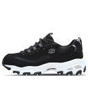 Skechers スケッチャーズ レディース スニーカー 【Skechers D lites Sneakers Black/Silver 11930-BLK】 サイズ US_8(25.0cm)(4)