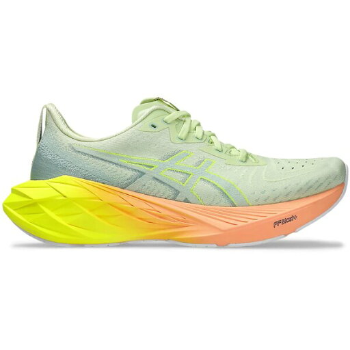 ASICS アシックス メンズ スニーカー 【ASICS Novablast 4 Paris Cool Matcha Safety Yellow】 サイズ US_12.5(30.5cm) Cool Matcha/Safety Yellow