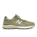 New Balance ニューバランス メンズ スニーカー 【New Balance 990v4 MiUSA Teddy Santis Olive Incense】 サイズ US_10(28.0cm) Olive/Incense