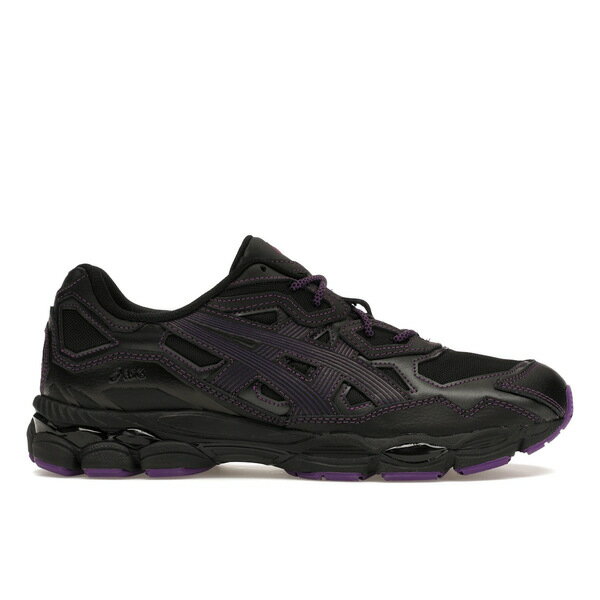 ASICS アシックス メンズ スニーカー 【ASICS Gel-NYC Needles Black Purple】 サイズ US_6.5(24.5cm) Black/Black