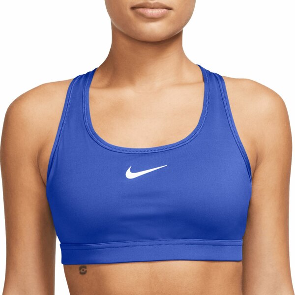 ナイキ レディース カットソー トップス Nike Women's Swoosh Medium Support Padded Sports Bra Hyper..