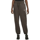 ナイキ レディース カジュアルパンツ ボトムス Nike Sportswear Women 039 s Phoenix Fleece High-Waisted Oversized Sweatpants Baroque Brown