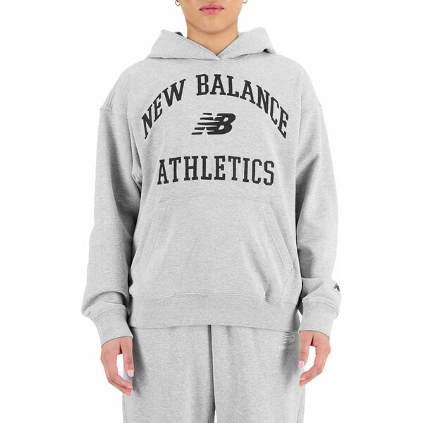 楽天astyニューバランス レディース パーカー・スウェットシャツ アウター New Balance Women's Athletics Varsity Oversized Fleece Hoodie Athletic Grey