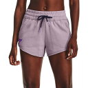 A_[A[}[ fB[X JWApc {gX Under Armour Women's Project Rock Rival Terry Shorts Purple Haze