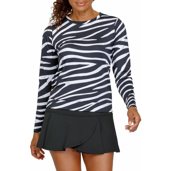 テイル レディース シャツ トップス Tail Women 039 s NEPALI Long Sleeve T-Shirt Wild Zebra