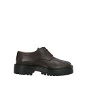 【送料無料】 マルタンマルジェラ レディース オックスフォード シューズ Lace-up shoes Brown