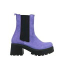 【送料無料】 ディバインフォリ レディース ブーツ シューズ Ankle boots Purple