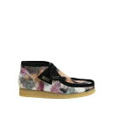 【送料無料】 クラークス レディース ブーツ シューズ Ankle boots Purple