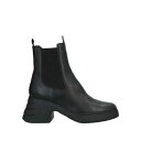 【送料無料】 ホーガン レディース ブーツ シューズ Ankle boots Black