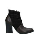 【送料無料】 マローニ レディース ブーツ シューズ Ankle boots Brown
