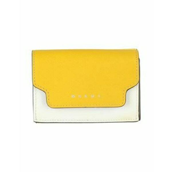 【送料無料】 マルニ レディース 財布 アクセサリー Wallets Yellow