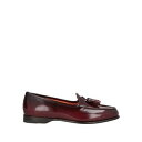 【送料無料】 サントーニ レディース スリッポン・ローファー シューズ Loafers Red