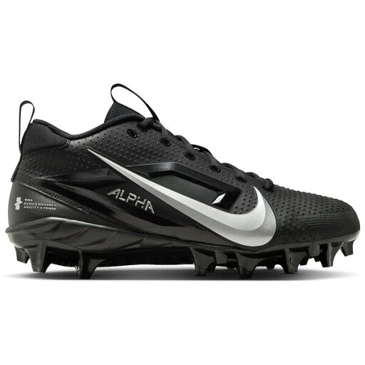 Nike ナイキ メンズ スニーカー 【Nike Alpha Menace 4 Varsity Black Metallic Silver】 サイズ US_11.5(29.5cm) Black/Metallic Silver Nike ナイキ メンズ スニーカー 【Nike Alpha Menace 4 Varsity Black Metallic Silver】 サイズ US_11.5(29.5cm) Black/Metallic Silver