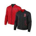 ファナティクス メンズ ジャケット&ブルゾン アウター Men's Darius Rucker Collection by Black, Red Boston Red Sox Reversible Full-Zip Bomber Jacket Black, Red
