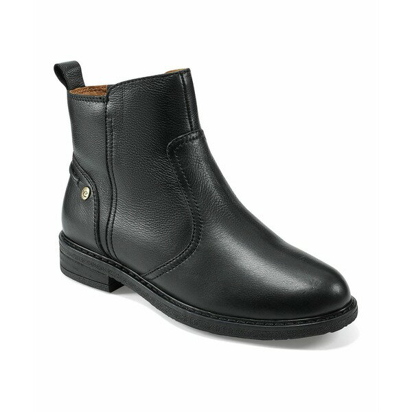 イージースピリット レディース ブーツ シューズ Women's Eflex Juna Block Heel Casual Booties Black..