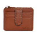 マンシーニ レディース 財布 アクセサリー Women's Sonoma RFID Secure Card Case Wallet Tan