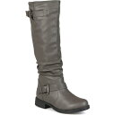 ジャーニーコレクション レディース ブーツ シューズ Women's Stormy Knee High Riding Boots Grey