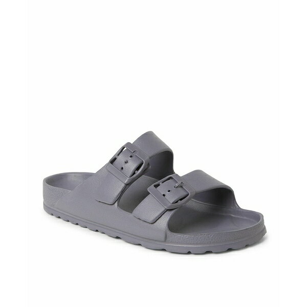 ディアフォームズ レディース サンダル シューズ EcoCozy Women's Sustainable Double Buckle Sandal Medium grey