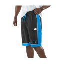 スターター メンズ カジュアルパンツ ボトムス Men's Black/Blue Carolina Panthers Fan Favorite Fashion Shorts Black, Blue
