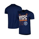 アディダス メンズ シャツ トップス Men's Navy New York City FC Club DNA Performance T-shirt Navy(4)