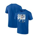 ファナティクス メンズ シャツ トップス Men's Freddie Freeman Royal Los Angeles Dodgers 300 Career ...