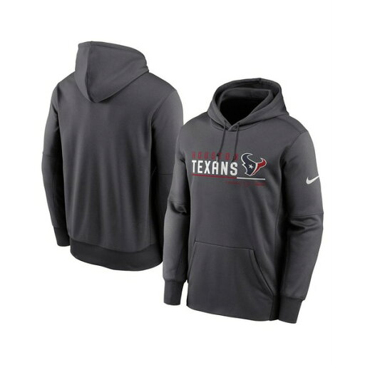 ナイキ メンズ パーカー・スウェットシャツ アウター Men's Anthracite Houston Texans Prime Logo Name Split Pullover Hoodie Anthracite ナイキ メンズ パーカー・スウェットシャツ アウター Men's Anthracite Houston Texans Prime Logo Name Split Pullover Hoodie Anthracite