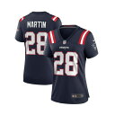 ナイキ レディース カットソー トップス Women's Curtis Martin Navy New England Patriots Game Retired Player Jersey Navy(4)