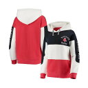 ソフト?アズ ア?グレープ レディース パーカー・スウェットシャツ アウター Women's Navy and Red Boston Red Sox Rugby...