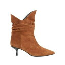 【送料無料】 エヌキューブ レディース ブーツ シューズ Ankle boots Beige