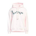 【送料無料】 ランバン レディース パーカー・スウェットシャツ アウター Sweatshirts Pink