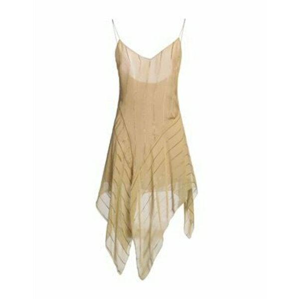 【送料無料】 ディースクエアード レディース ワンピース トップス Mini dresses Yellow