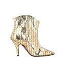 【送料無料】 カプル レディース ブーツ シューズ Ankle boots Gold