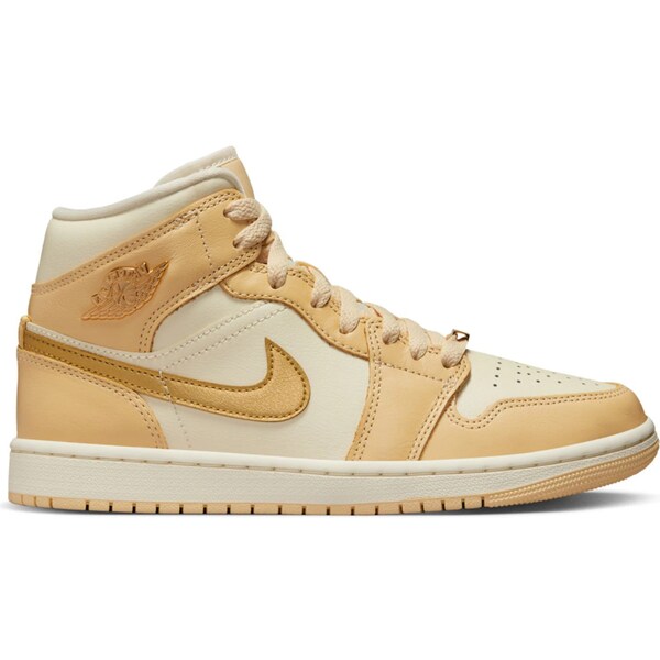 Jordan ジョーダン レディース スニーカー 【Jordan 1 Mid SE】 サイズ US_W_6.5W Pale Vanilla Metallic Gold (Women's)