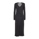 【送料無料】 カオス レディース ワンピース トップス Midi dresses Midnight blue