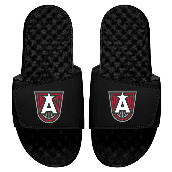 アイスライド メンズ サンダル シューズ Atlanta Dream ISlide Alternate Logo Slide Sandals Black