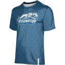 プロスフィア メンズ Tシャツ トップス Assumption Greyhounds ProSphere Softball Logo TShirt Blue